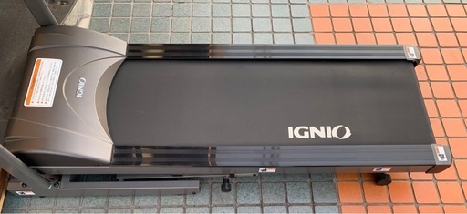 ★早い者勝ち★ランニングマシーン・ウォーキングマシーン・KS13031302・IGNIO イグニオ・折りたたみ式・高さ124cm×長さ