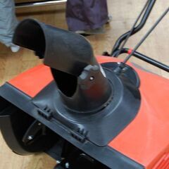 アルファ工業 電動除雪機 D-1000 Snow Elephant レッド×ブラック 動作確認済み 雪かき スノーエレファント 札幌市 清田区 平岡の画像