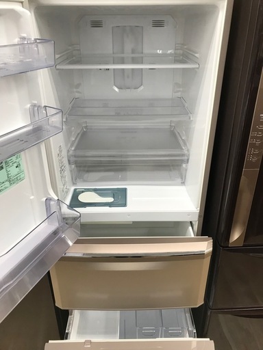 三菱 335L 冷凍冷蔵庫:2016年製【リサイクルフカツ碧南店】