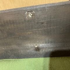 DIY木製・フライパンや工具を吊るして収納の画像