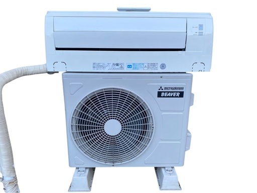 【決まりました】【⭐️全額返金保証⭐️】★【動作品】三菱重工　主に6畳用 ルームエアコン　SRK22TY-W 1室外機　SRC22TY  2021年製