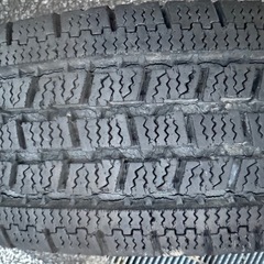 無料！軽自動車用スタッドレスタイヤ(ホンダアクティにて使用)の画像