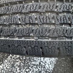 無料！軽自動車用スタッドレスタイヤ(ホンダアクティにて使用)の画像