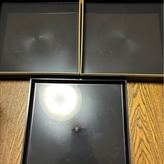 二段の重箱三セットの画像