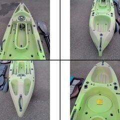 【中古良品】　魚探ホンデックス　バイキング カヤック 忍　付属品多数　神奈川県　【発送不可】の画像