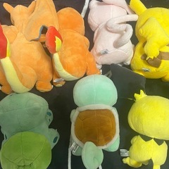 ポケモン　ぬいぐるみの画像