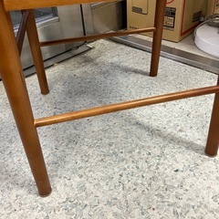 A2510-710 不二貿易（株） ダイニングチェア キズ汚れ剥がれ有り 中古の画像