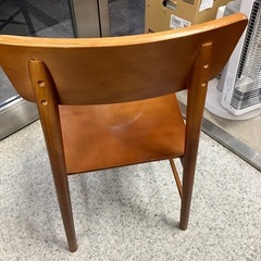 A2510-710 不二貿易（株） ダイニングチェア キズ汚れ剥がれ有り 中古の画像