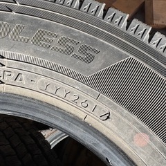軽トラ用スタッドレスたいやタイヤの画像