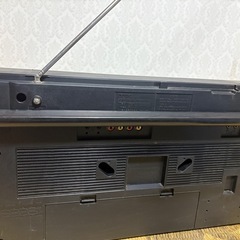 [取引者決定済]　ナショナル　昭和のラジカセ　の画像