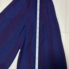 儀右衛門　ギエモン　久留米絣　袴パンツの画像