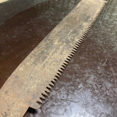 レトロなノコギリ　鋸の画像