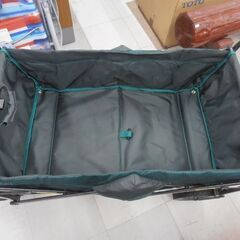 アウトドア キャリーワゴン 折り畳みワゴン グリーン 苫小牧西店の画像