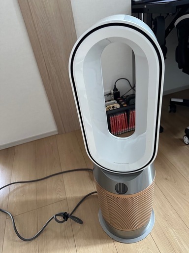 アウトレット】Dyson Purifier Hot+Cool HP2 De-NOx ホット+クール 空気清浄機 ホワイト /ゴールド (HP12 WG)