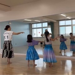 子どもフラダンスの画像