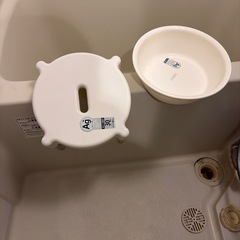 風呂椅子、おけ桶の画像