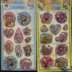 大人気な為削除あり。。ラブブ水シール11枚在庫ありの画像