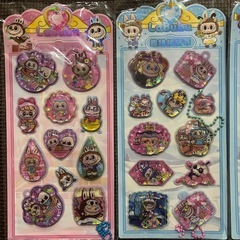 大人気な為削除あり。。ラブブ水シール11枚在庫ありの画像