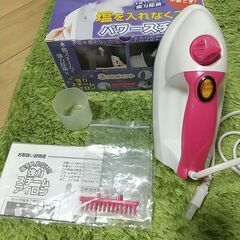 中古美品スチームアイロンの画像
