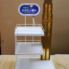 小さな陳列棚　３段　販促用店舗用品　POPの画像