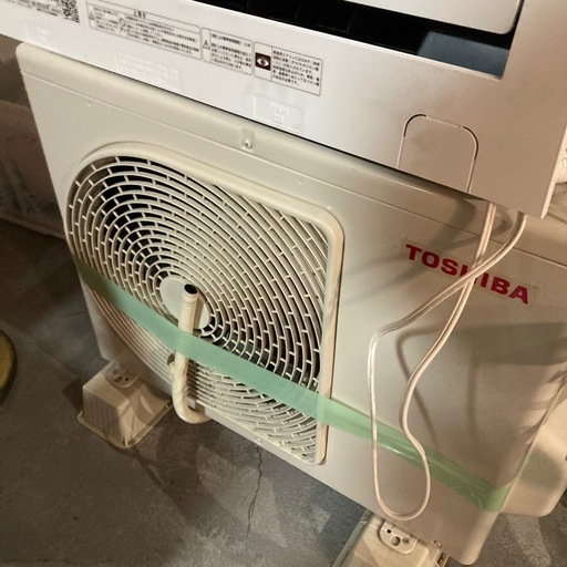 【ジモティー割】TOSHIBA 2023年製 2.2kw 6畳用 ルームエアコン（ID1508）