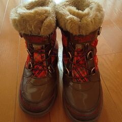 瞬足レモンパイ　ブーツ　21.5cmの画像