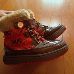 瞬足レモンパイ　ブーツ　21.5cmの画像