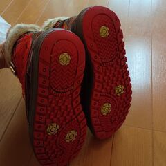 瞬足レモンパイ　ブーツ　21.5cmの画像