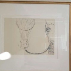 奈良美智 直筆サイン入り版画の画像