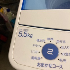 洗濯機　中古2019年製の画像