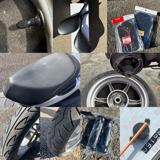 ⭐️ZZ爆速2スト.スポーツスクーター⭐️バッテリー・プラグ・エアクリなど新品交換済み⭐️50cc原付スクーター⭐️