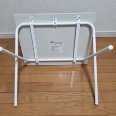 折りたたみテーブル (5035 ホワイトウォッシュ FT2)　受け渡し予約完了の画像