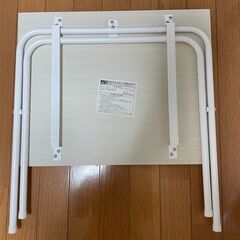 折りたたみテーブル (5035 ホワイトウォッシュ FT2)　受け渡し予約完了の画像