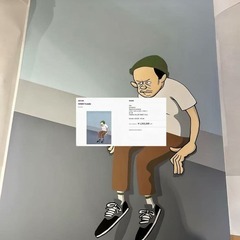 YUSUKE HANAI 「Untitled」シルクスクリーン花井祐介 額装済の画像