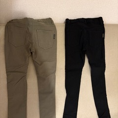 ブランシェス120ズボン2着　細身の画像