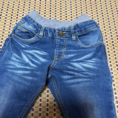 130 BREEZEデニムパンツ 子供服 ジーンズ 長ズボンの画像