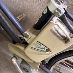 ジャンク　パナソニック製電動自転車の画像