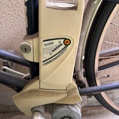ジャンク　パナソニック製電動自転車の画像
