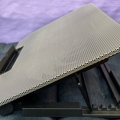 【差し上げます】 ノートパソコンクーラー 大きいファン2基搭載の画像