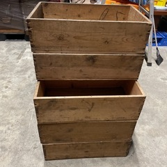 ✅【お取り置き中】木箱 8箱セット 道具入れ　の画像