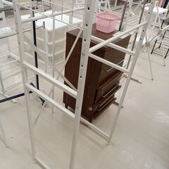 リユースのサカイ栃木店★ジモティ割あり★  メタルラック ホワイト W59×D40.5×H180 クリーニング済み TC11359の画像