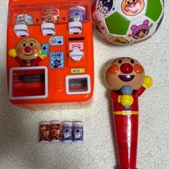 アンパンマン おおきなよくばりボックス・自販機・マイク・ボールの画像