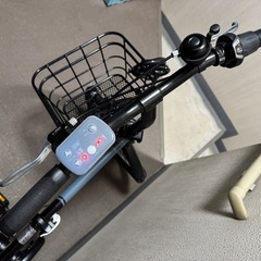 【美品】PELTECH 電動アシスト自転車 20インチ 折りたたみ式（TDN-208L）ブルーブラックの画像