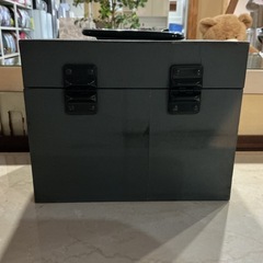 ボックス✨BOX小物入れPUREMINDジュエリーケース💎ビンテージ収納ケースアンティークグレー•ピンク•黄色•水色•黒の画像