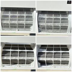 【❗️✨省エネ×高性能✨❗️】SHARP エアコン ✨リモコン付き 空気清浄機能付き ✨簡易清掃・動作確認済み❗️の画像