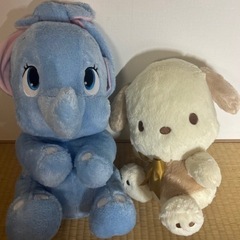 ミッフィー　ダンボ　ぽちゃっこ　ぬいぐるみの画像