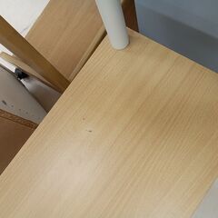 リユースのサカイ栃木店★ジモティ割あり★  ラック ベージュ×ホワイト W60×D29.5×H111.5 クリーニング済み TC11360の画像