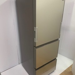 ③ 両開き！SHARP 350L ノンフロン冷凍冷蔵庫 2017年製 SJ-GE35Cの画像