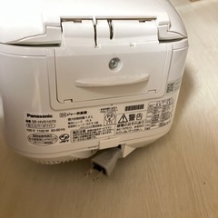 2018年製Panasonic  IH炊飯器の画像