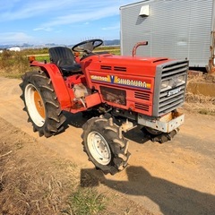 シバウラ SP1740 トラクター 17馬力 848時間 4WD 3点 4駆  農機具 耕運機 50km配送無料‼️の画像